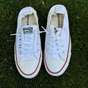 White slip-on Converse
